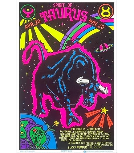 Amazon.com: Scorpio Posters Zodiac Lovers - Flocked Blacklight