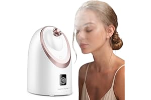 Senia Hot and Cold Facial Steamer by Vanity Planet - Detoxifying Aromatherapy Facial Steamer with Smart Steam Technology - Unclog Pores & Blackheads Cleaner Detoxifies, Cleanses & Moisturizes Skin