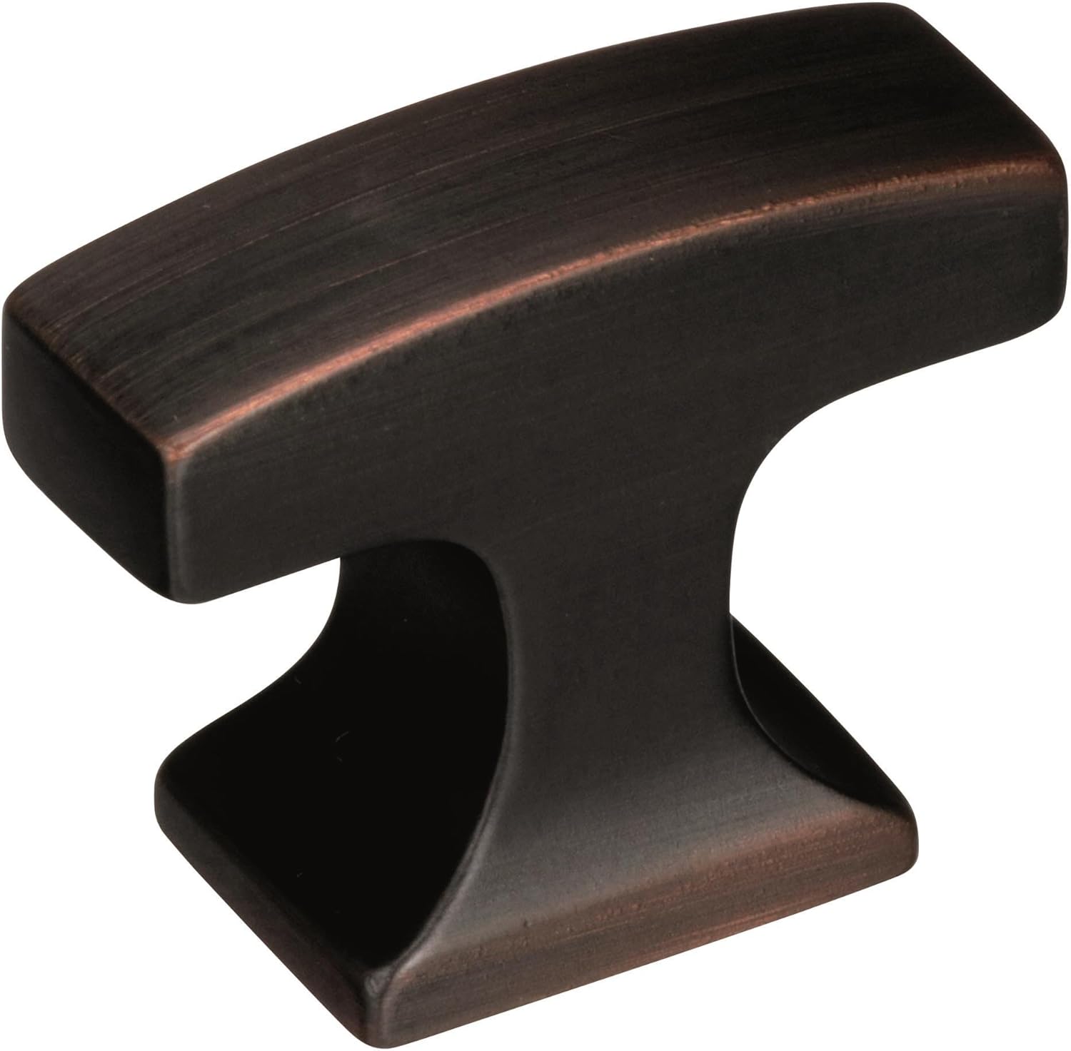 Amerock BP53717ORB Westerly 1-5/16" Length Cabinet Knob, 1-5/16 in (33 mm), Oil-Rubbed Bronze