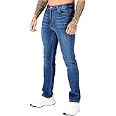 JMOJO - Mens Jeans Slim Fit - Stretch Denim with Deep Pockets & Comfortable Fit - Mens Jeans