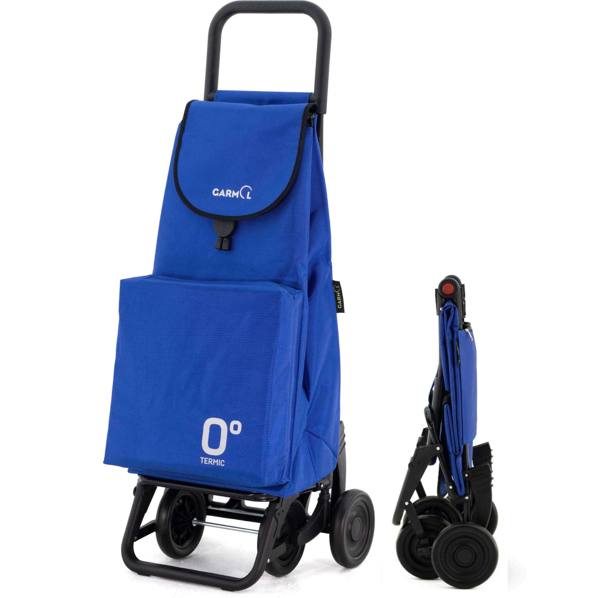 Garmol Shopping Trolley 66L Cornflower