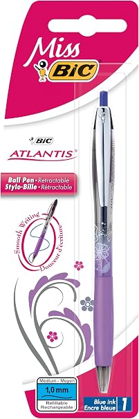 Ручка BIC атлантис Miss автомат шарик. (3086123307612)