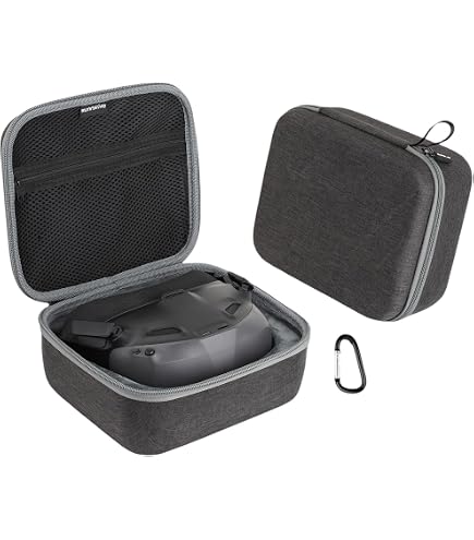 Hermitshell Hard EVA Travel Case Fits DJI Goggles 1080p HD Immersive FPV Drone Accessory : Toys & Games