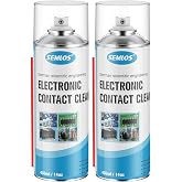 Semlos Electrical Contact Cleaner for Battery, Circuit Boards, 14 oz, 2 Packs