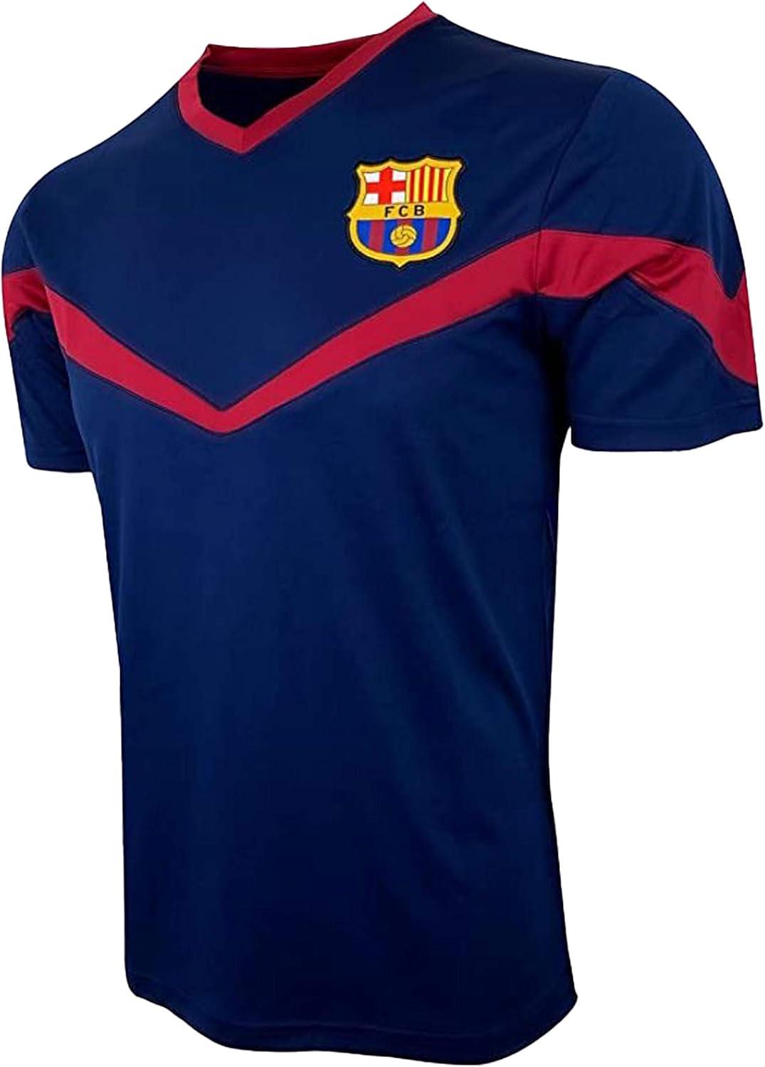 Icon Sports Men's FC Barcelona Training Jersey (Adult Sizes), Licensed Barcelona Shirt: Clothing