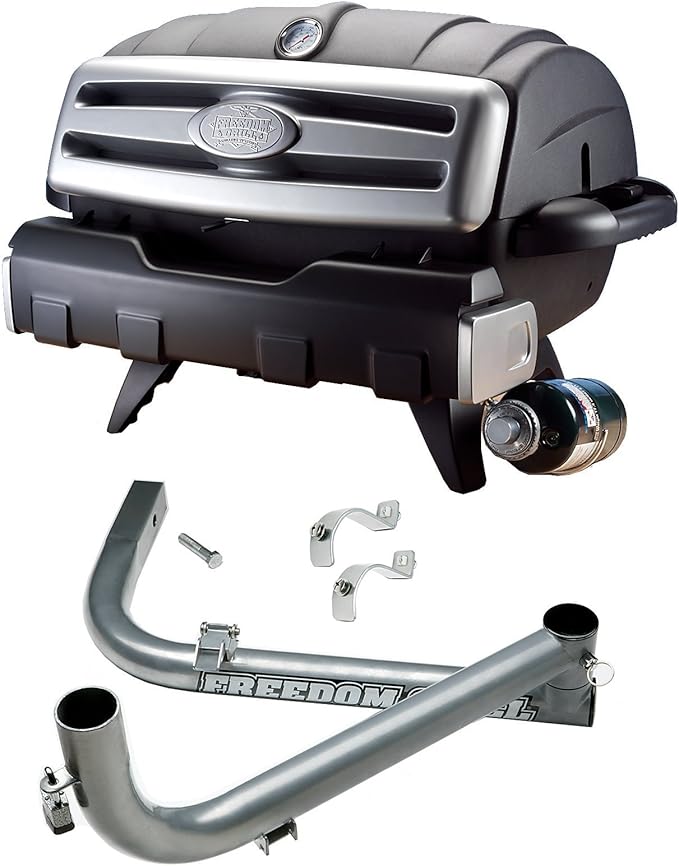 Freedom Grill FG50 Hitchmount Portable Propane BBQ Grill