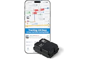 Benbengo Magnetic GPS Tracker for Vehicles, Trailer, Truck—Best Car Tracker Hidden with Long Battery Life(up to 7-Month), 5-Day Free Trial on App, Real Time Location, IP67 Waterproof, Low Subscription