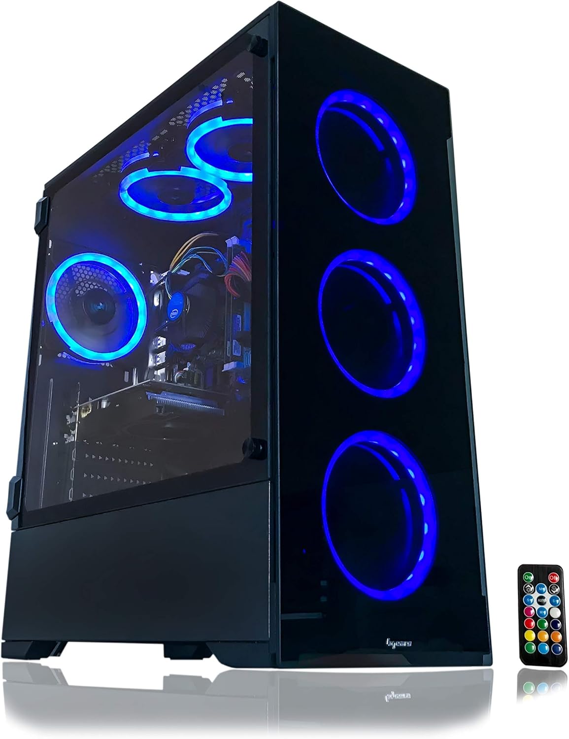 best computer games pc on Amazon Com Alarco Gaming Pc Desktop Computer Intel I5 3 10ghz 8gb Ram 1tb Hard Drive Windows 10 Pro Wifi Ready Video Card Nvidia Gtx 650 1gb 6 Rgb Fans With Remote Computers Accessories