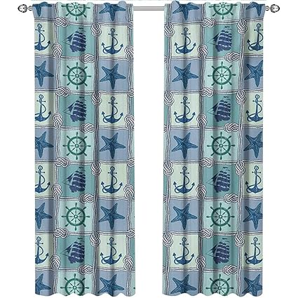 Amazon Com Shenglv Ship Kitchen Curtains And Valances Set