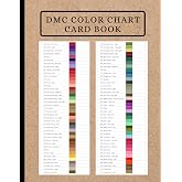 dmc color chart card book | 8.5 " x 11 " | 28 Pages