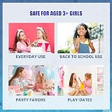 Townley Girl Stitch Train Case Makeup Set Frozen Kiss Lip Gloss Nail Polish view 7
