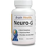 Neuro G Stabilize Your Emotions - Brain Health 60 Tablets - Highly Concentrate Dietary Supplement