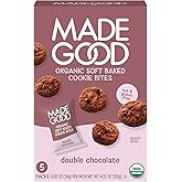 Madegood Organic Soft Mini Double Chocolate Cookies, 0.85 OZ