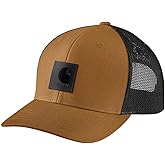 Carhartt Mens Rugged Flex Twill Mesh-Back Logo Patch Cap