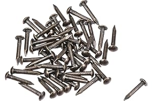 uxcell Small Tiny Brass Nails 1.5x10mm for DIY Wooden Hardware Accessories 50pcs