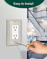 TREEWELL 6-Pack Decorator Outlet Cover