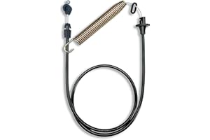 PELIF 175067 169676 Deck Clutch Cable Fits Craftsman LT1000 LT2000 DLT 3000 AYP Husqvarna Poulan Ryobi 42” Riding Lawn Mowers - Replaces 532169676 532175067 21547184