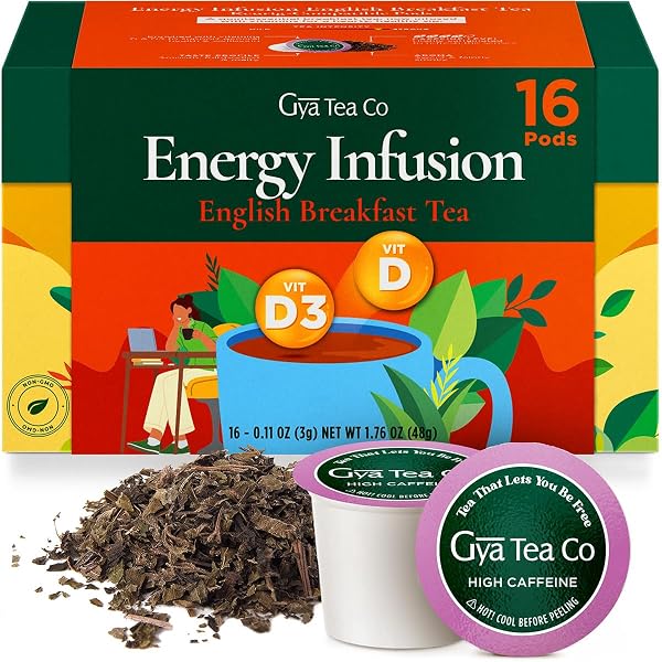 GYA TEA CO ENGLISH BREAKFAST TEA GIFT SET...