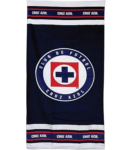 Cruz Azul Team Sofadecke – Sherpa-Futter, 127x152 Cm, Blaues Logo, Maschinenwaschbar