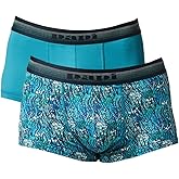 papi 2-Pack Brazilian Trunk - UMPA107 (Crystal Teal/Blue Moon, Small)