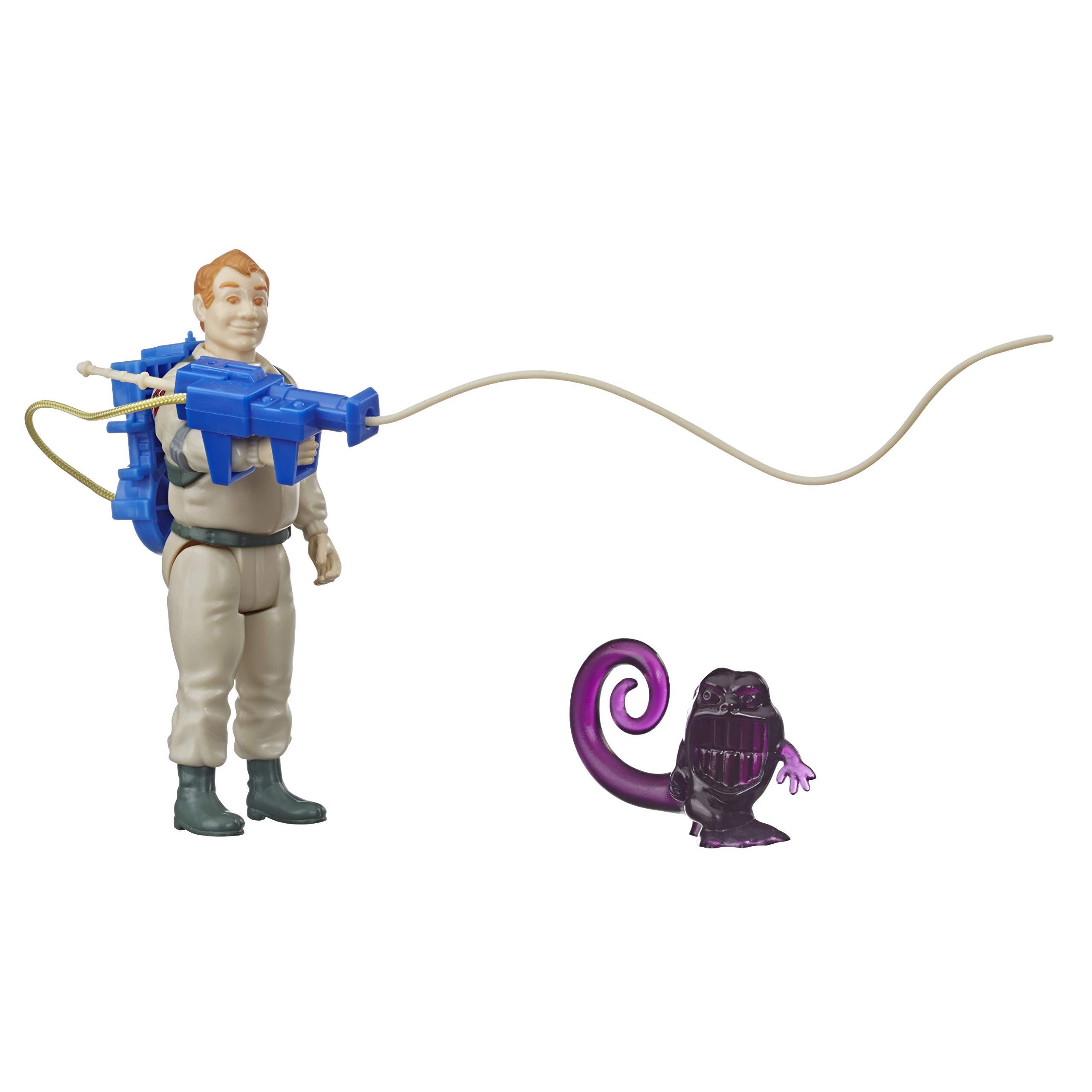 Ghostbusters Kenner Classics Ray Stantz and Wrapper Ghost Retro Action Figure Toy with Proton Pack and Accessories Great Gift for Collectors