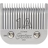 Oster Professional 76918-076 Replacement Blade for Classic 76/Star-Teq/Power-Teq Clippers, Size #1A 1/8" (3.2mm)
