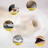 fowong Anti Slip Rug Underlay 60 x 120cm Gripper for Wooden Floors White view 5