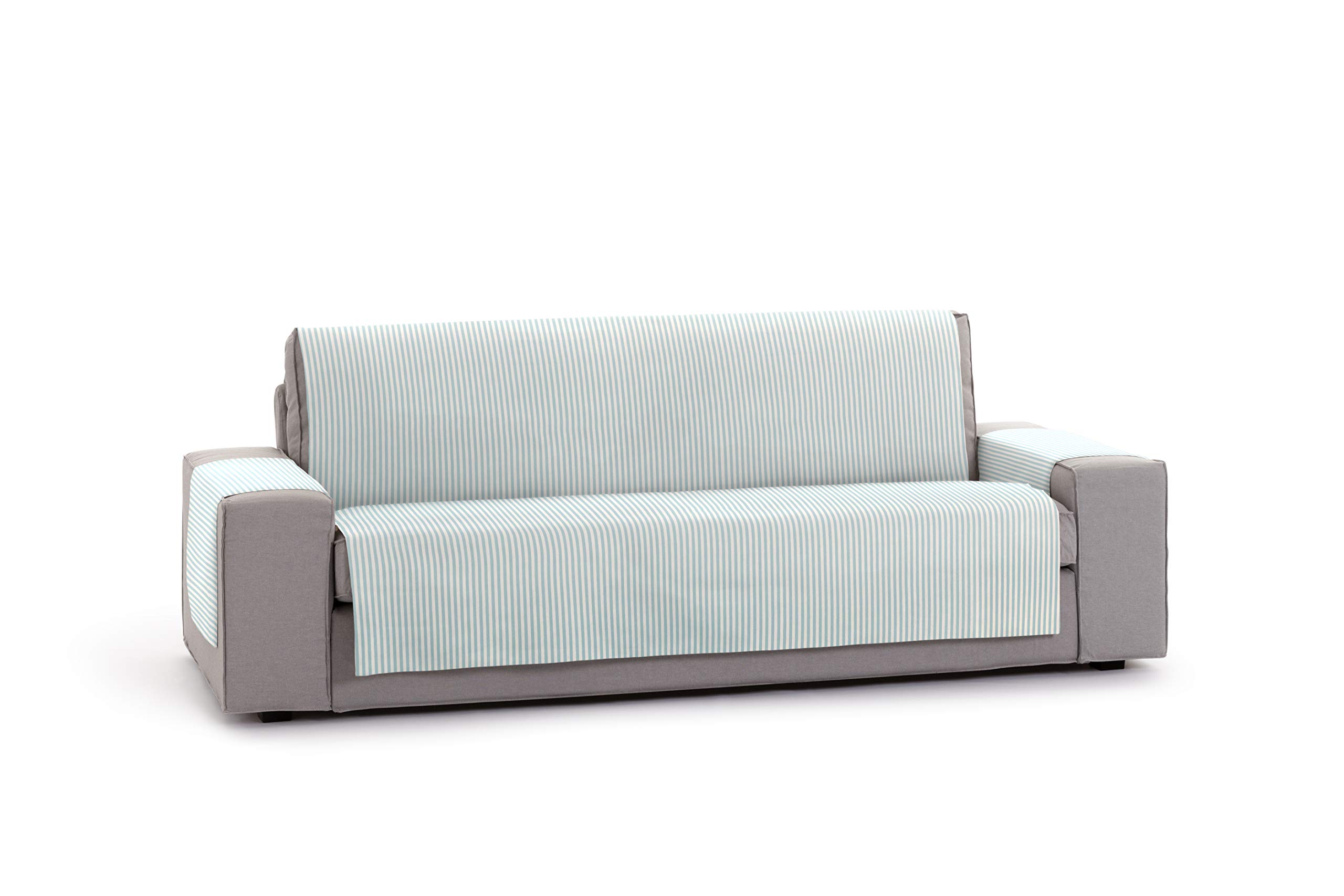 Eysa Cover, Cotton, Aquamarine, 190cm Suitable for sofa sizes 210-250cm, F249154