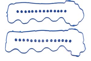 AUCERAMIC VS50687R Valve Cover Gasket Set w/Grommets Fit 2007-2014 for Ford F150 F250 F350 Expedition Lincoln Mark Lt Navigat