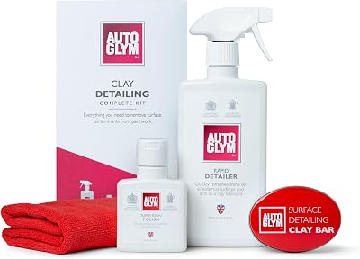 Autoglym Clay Detailing Complete Kit Premium Car Care Kit