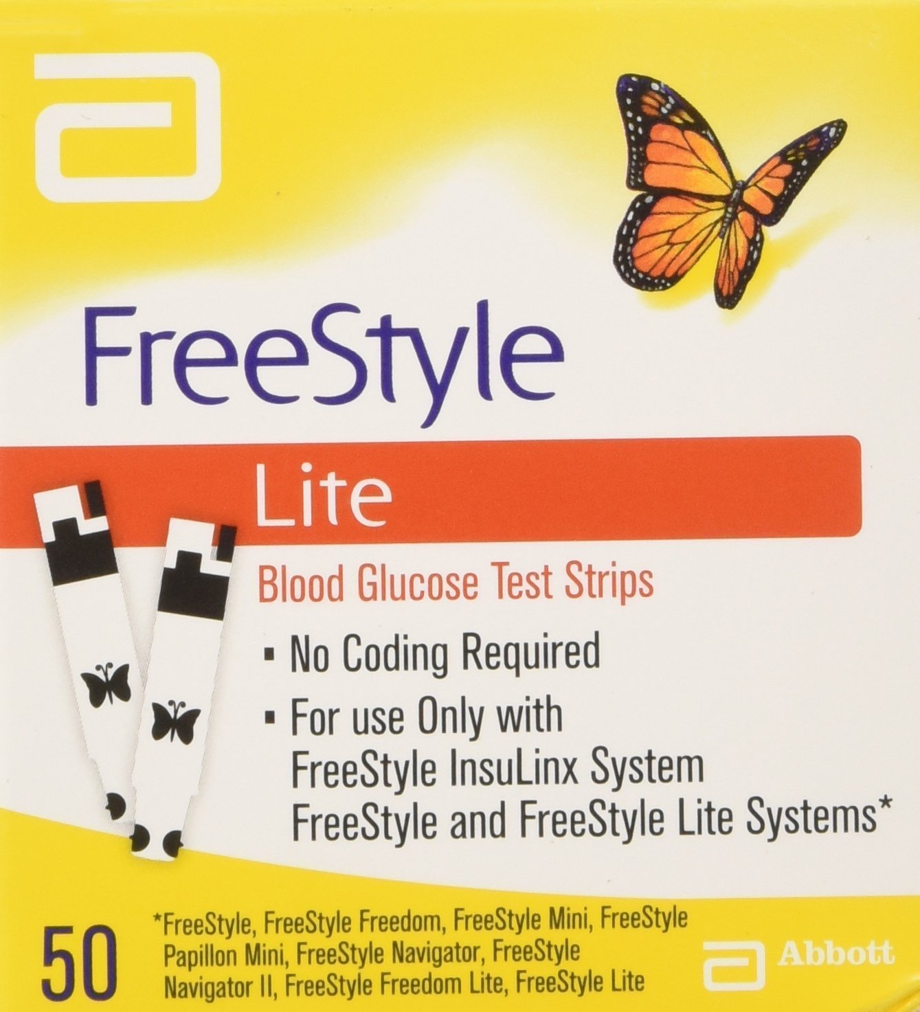 Freestyle Lite Testing Strips Buy Online in United Arab Emirates at