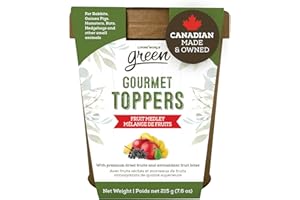 Living World Green Gourmet Toppers - Fruit Medley - 215 g (7.6 oz)