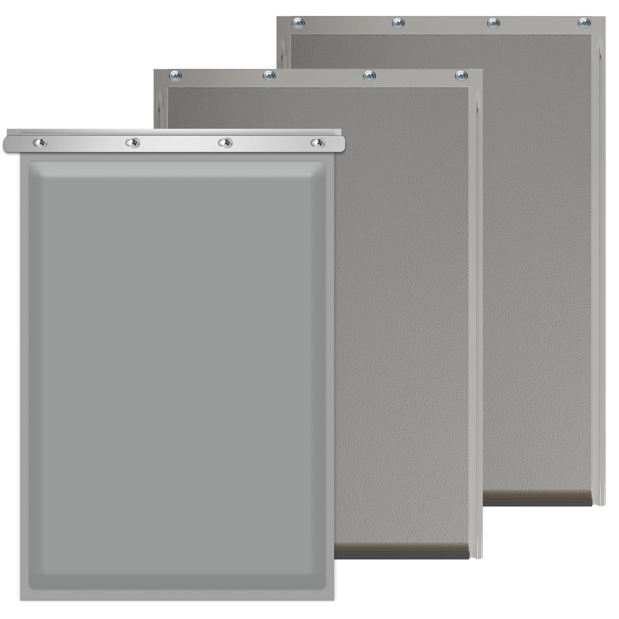 Photo 1 of 3-Flap Medium Dog Door Replacement Flap with Screws, Extreme Weather Replacement Flaps - Compatible with PetSafe Freedom Doggie Doors Replacement Flaps PAC11-11038 12 7/8'' × 8 1/8''