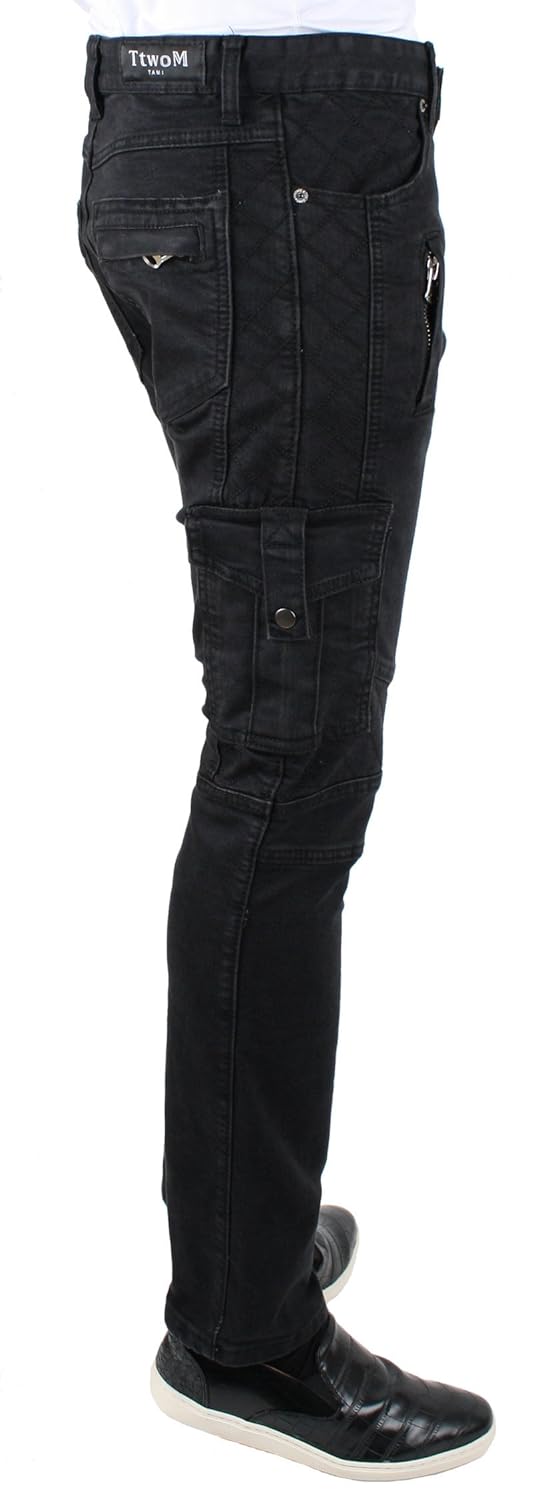 mens biker jeans size 46