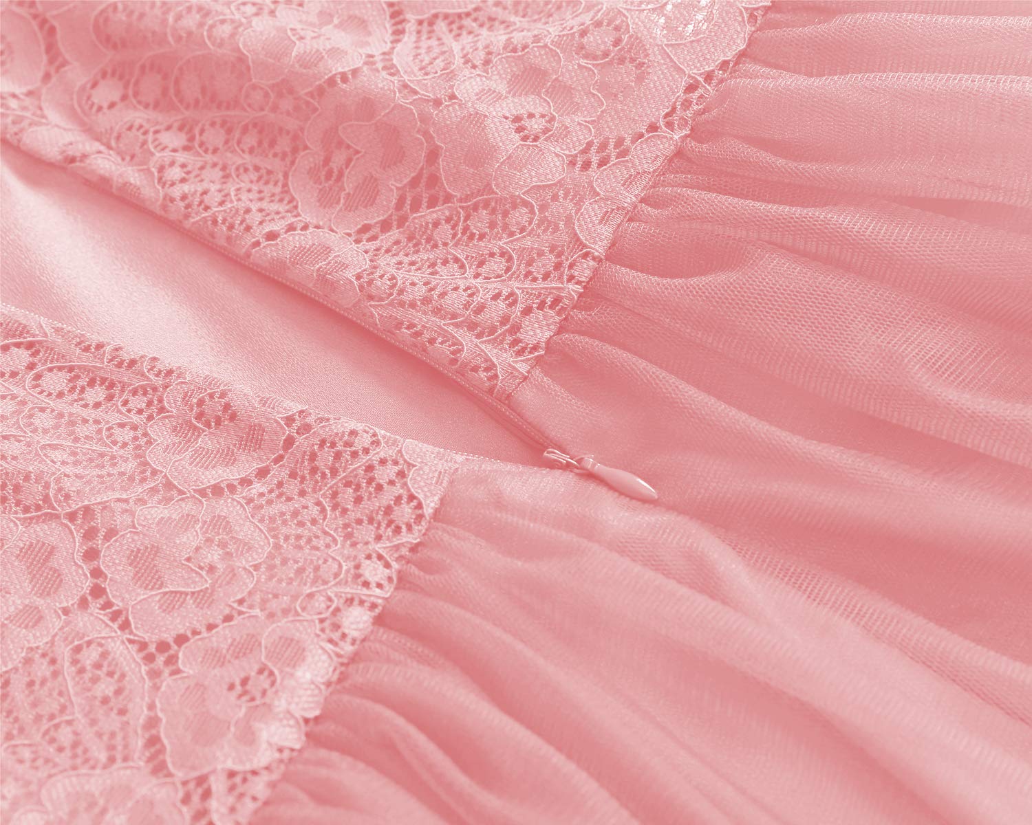 BeNicer Women Off Shoulder Summer Dress - A Line Knee Length Lace Dress for Party (2018)