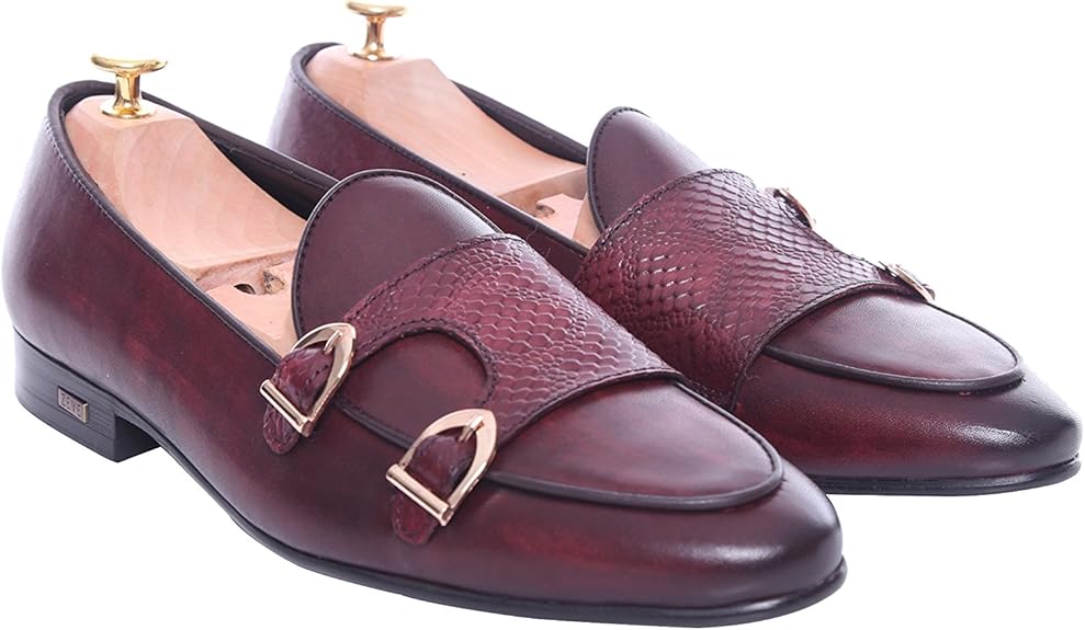 double monk strap shoes amazon