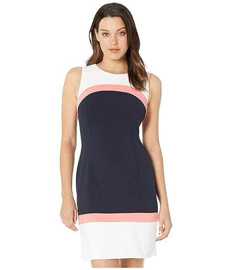tommy hilfiger color block dress