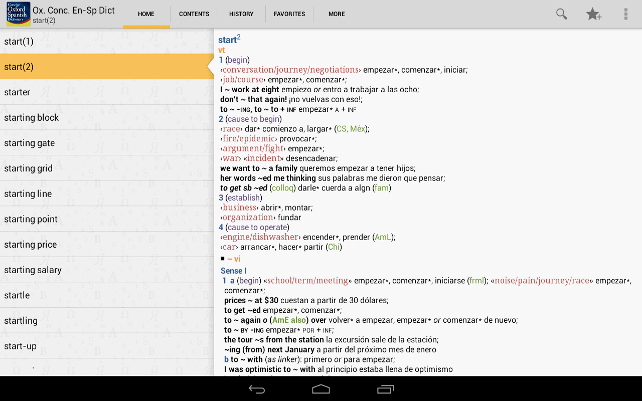 Concise Oxford Spanish Dictionary