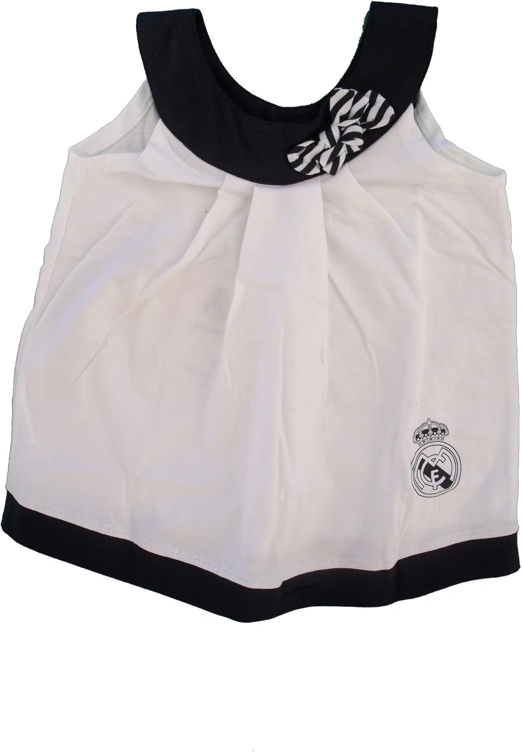 Vestido Real Madrid Niñas Blanco/Negro: Amazon.es: Ropa y accesorios