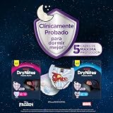 Huggies DryNites Spiderman Pyjama Pants 4-7 Years 30 Pack White view 5