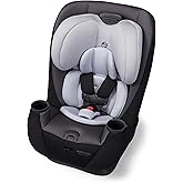 Maxi-Cosi Pria All-in-One Convertible Car Seat, Infant to Toddler Car Seat, Easy-Install Harness, Machine-Washable Cover, 5-100 lbs, Blackened Pearl