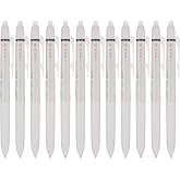 PILOT FriXion Waai Retractable &amp; Refillable Erasable Gel Pens, Extra Fine Point 0.5 mm, Black Ink, 12 Count
