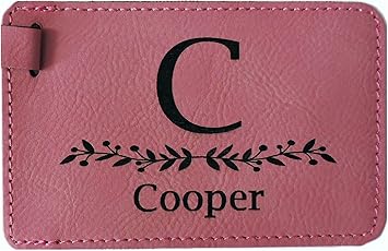 personalized luggage tags amazon