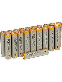 AmazonBasics AAA Performance Alkaline Batteries (20-Pack) - Packaging May Vary
