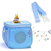 Anyprime Carrying Case for Toniebox - Storage Bag for Tonies Starter Set, Portable Storage Organizer Travel Bags for Tonie Box Figures Characters Kids Christmas Gifts