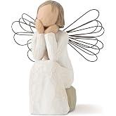 Willow Tree Angel of Caring, Sculpted Hand-Painted Figure | Offering Comfort, Healing, Love and Caring, Cast from a Susan Lordi Original Carving, Keepsake with Enclosure Card