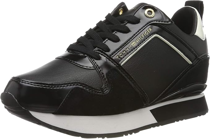 tommy jeans wedge sneaker