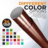 vgoltd Gloss Self-Adhesive Vinyl Wrap Dark Brown 90x100 cm view 5