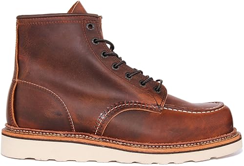 Red Wing Heritage Men's Classic 1907 6-Inch Moc Toe Boot,Copper