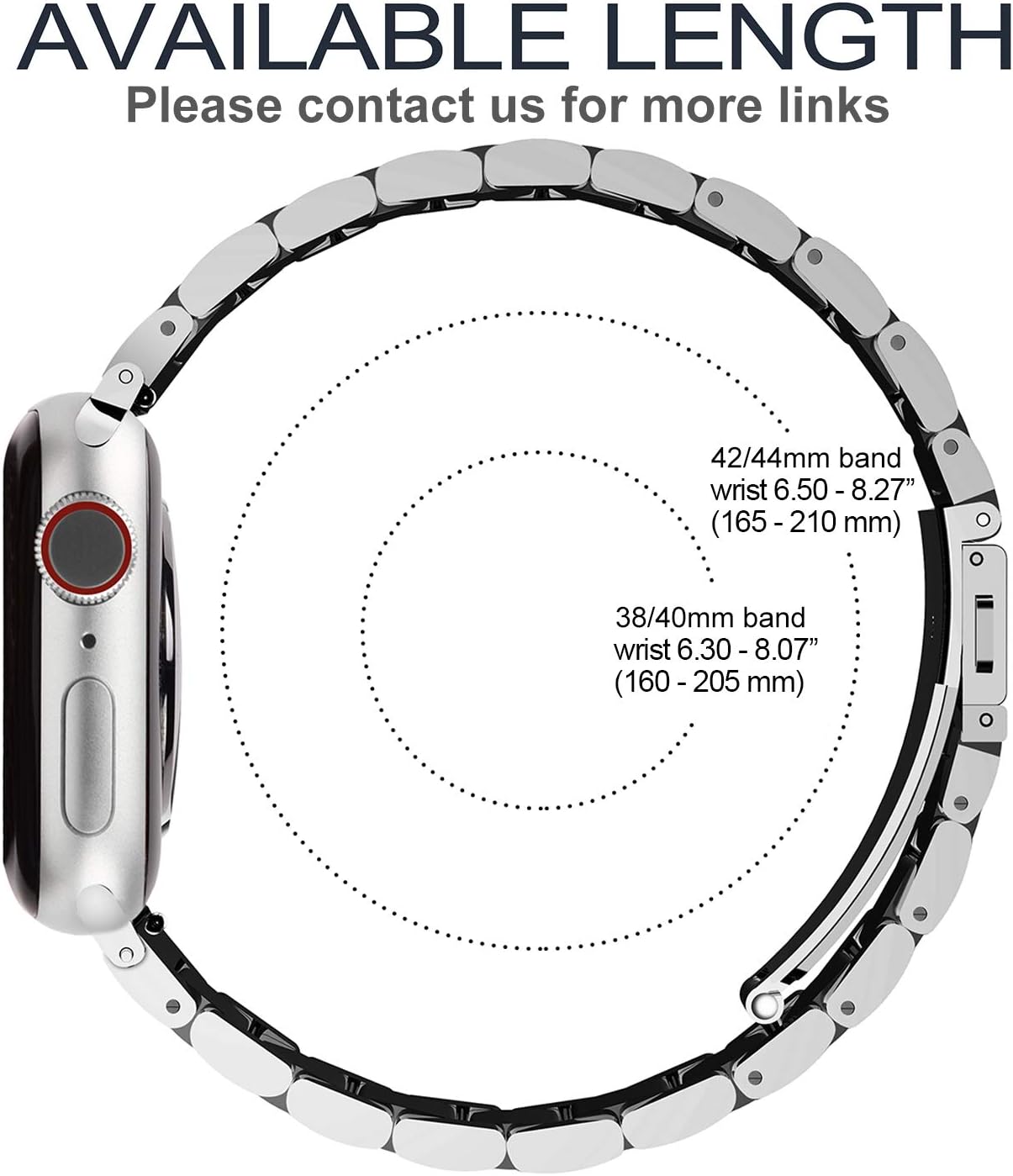 Fullmosa Compatible with Apple Watch Straps 44mm 46mm 45mm 42mm 49mm - Image 5
